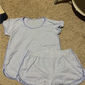 Lake Pima Shorts Set in Hydrangea